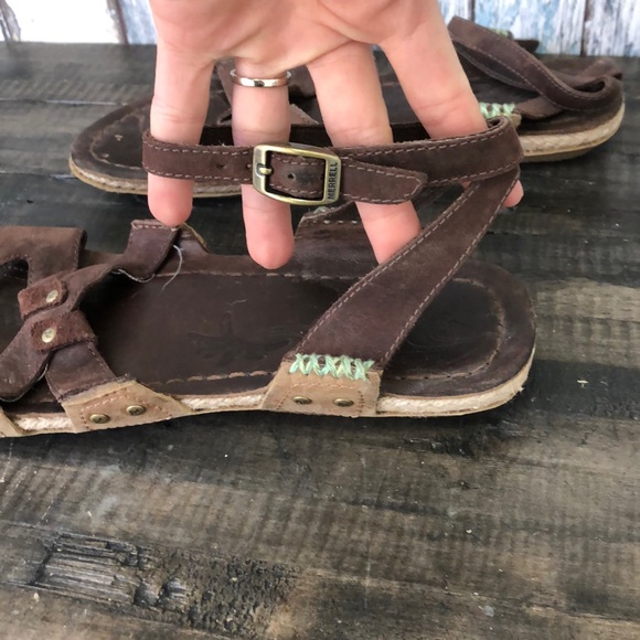 Merrell Leather Sandals - Picture 2 of 6